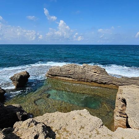Cozy Seaview Glamping Caravan HaBonim Exteriör bild